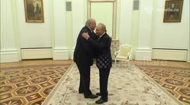 Putin, Lukashenko meet in Moscow during Global Atomic Forum
