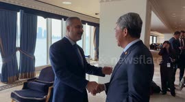 Turkish foreign minister meets his Malaysian counterpart in NYC on sidelines of UN