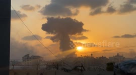 Multiple Palestinians killed in Israeli strikes on Gaza City