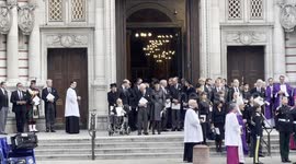 British Royal Family at Duchess of Kent funeral