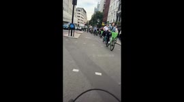 Tube Strikes In London Lead Commuters To Bicycle