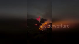US: Simi Valley Firefighters Battle 25-Acre Bush Fire Near Lost Canyon Drive