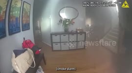 US: Howard County Police Rescue Frightened Dog From House Fire