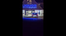 Grabbing Drinks With a Bicycle Trailer