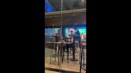 Couple’s PDA mishap inside store in Kaunas, Lithuania