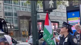 Protesters rally in New York as Netanyahu addresses UN General Assembly