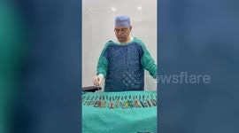Surgeons Remove 48 Foreign Objects From Man's Stomach in Bizarre Case