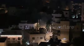 MOMENT - Israeli army blows up home of alleged Jerusalem attacker