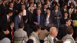 Turkish president says Palestinian statehood 'incomplete' unless Israel is stopped