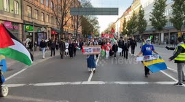 Sweden: Stockholm rally condemns Israel's Gaza occupation plan