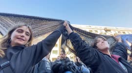 Germany: Protestor arrested during pro-Palestine rally in Berlin