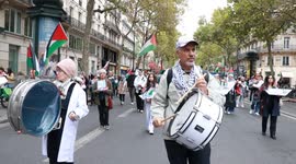 Hundreds rally in Paris to support Gaza-bound Global Sumud Flotilla