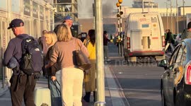 Emergency sirens sound as car fire breaks out at Dublin Airport