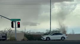 US: Cloud Rotation Spotted Near Coolidge, Arizona