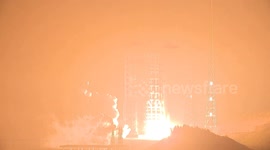China: China launches low Earth orbit satellite group