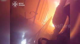Kyiv region hit by massive attack, four killed