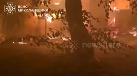 Russian forces strike Mykolaiv overnight, says Ukraine