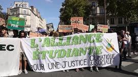 France: Thousands march in Paris for climate and justice