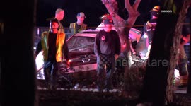 US, Phoenix: Gilbert Williams Field Road Extrication Crash