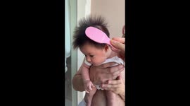 Combing Our Baby's Hair