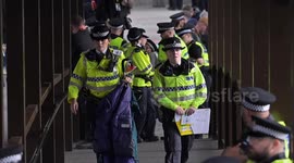 Protesters rally in Liverpool against ban on Palestine Action