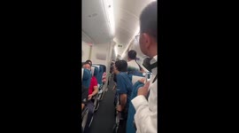 Panic erupts on plane as passenger 'starts fire' on flight to Vietnam