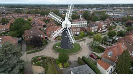 Britain's oldest working brick tower windmill still spinning after 250 years