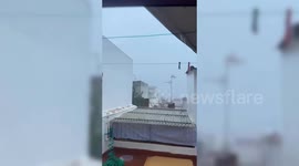 Torrential rain causes widespread flooding in Spain