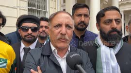 British Kashmiris PROTEST Outside Pakistan High Commission in London