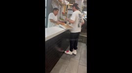 Man Gets Smacked With Hot Pizza