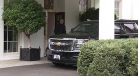 US: Netanyahu leaves White House after meeting Trump