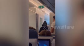 Woman’s hood and face mask accidentally turn her into a Harry Potter villain