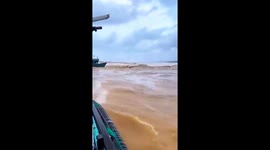 Typhoon Bualoi capsizes fishing boats as storm batters Vietnam