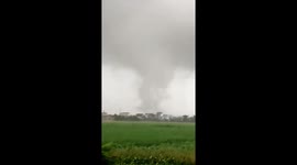 Typhoon Bualoi tornado tears roofs from homes in Vietnam