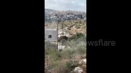 Israeli forces demolish three homes in the village of Bruqin in the central West Bank