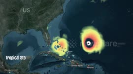 US: MOTION GRAPHICS - Tropical Storm Imelda kills two in Cuba
