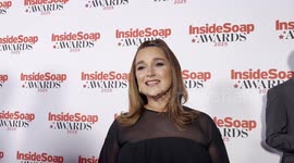 Alice Haig speaks in an exclusive interview with BANG Showbiz at the Inside Soap Awards