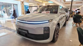 China: Exhibition cars of Li Auto in the shopping mall in China