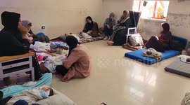 Gaza’s Al-Aqsa Hospital overwhelmed as displaced families flee south