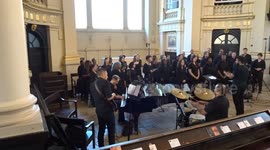 Sunday concert at St Martin in the Fields Church in London - Allelujah
