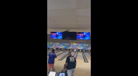 Bowling Ball Slips Out on the Backswing