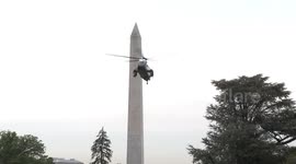 US: Trump returns to White House after visiting Quantico base in Virginia
