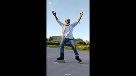 Air Flow Roller Skating Dance