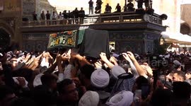 Iraq: Mourners gather in Najaf for wife of Ayatollah al-Sistani