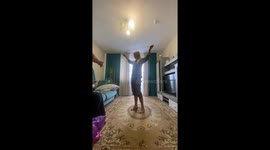 Grandma Tries Jumping Rope