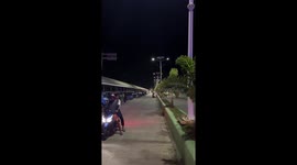 Philippines earthquake makes lamp posts wobble as tremors shake city