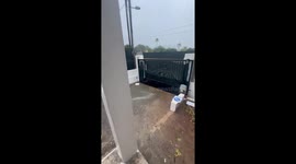 Record rainfall triggers red alert flooding in Ibiza in Ibiza, Spain
