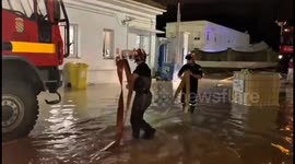 Spain: Spain deploys military unit to clear floodwaters