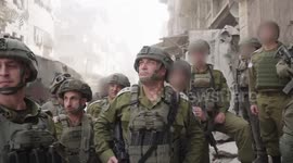 IDF Chief of Staff Holds Field Tour and Operational Assessment in Gaza Strip