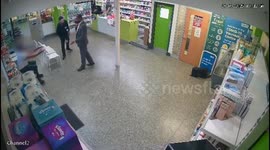 Crazed thug 'high on monkey dust' drug goes berserk in pharmacy